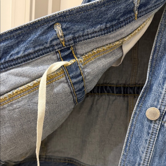 Lane Bryant Blue Denim Vest - Picture 2 of 4